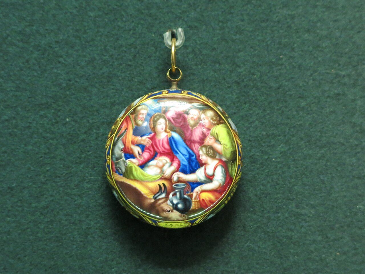 Watch case with the Adoration of the Shepherds, 1686–1700