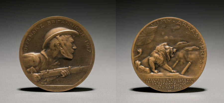 Medal, 1921 (Cleveland Museum of Art 1923.426)