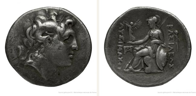 Parion, Lysimachos, tetradrachm — Athena seated left (CN type 24258)