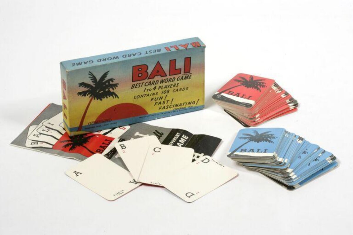 Card game — bali, England, © 1956