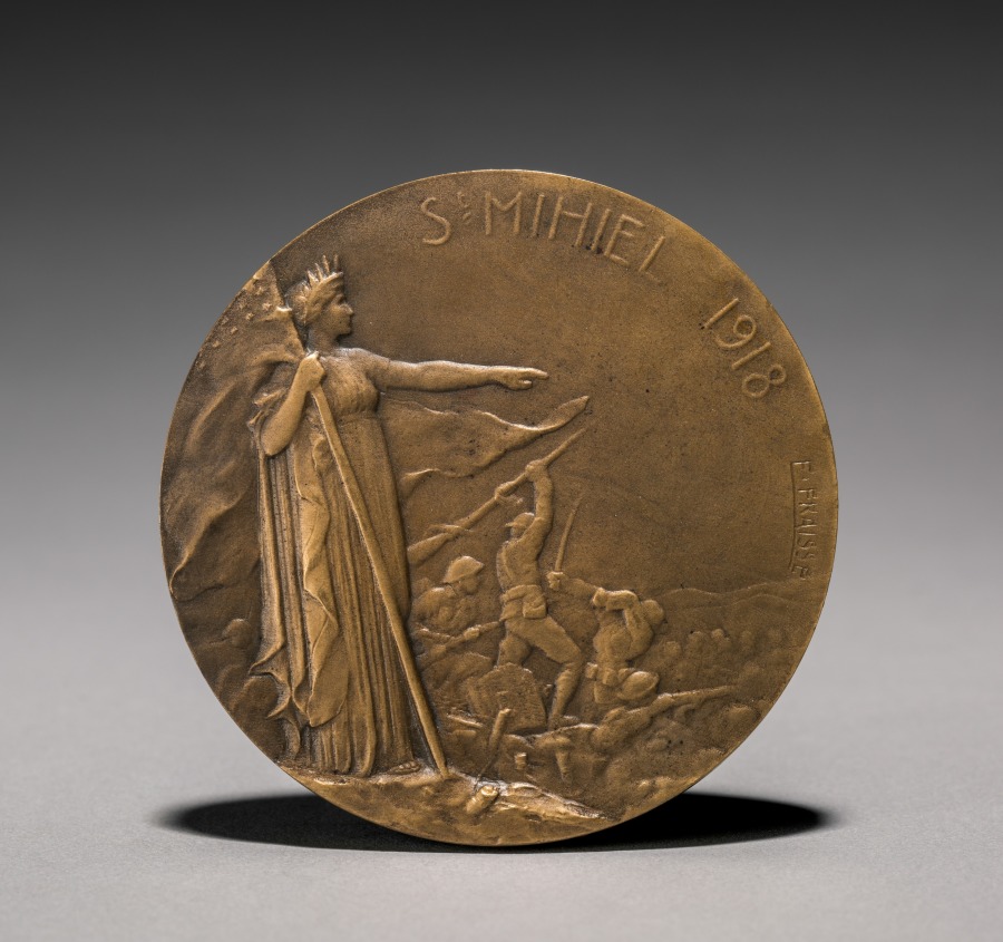 Medal (obverse), 1900s (Cleveland Museum of Art 1922.162.a)