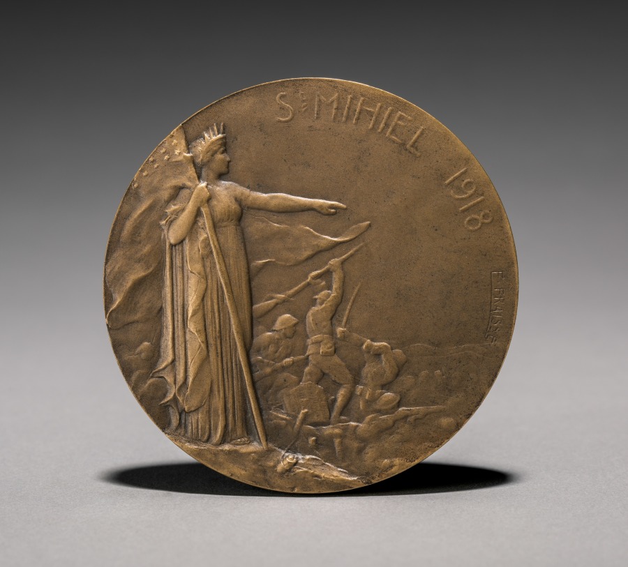 Medal (obverse), 1900s (Cleveland Museum of Art 1922.163.a)