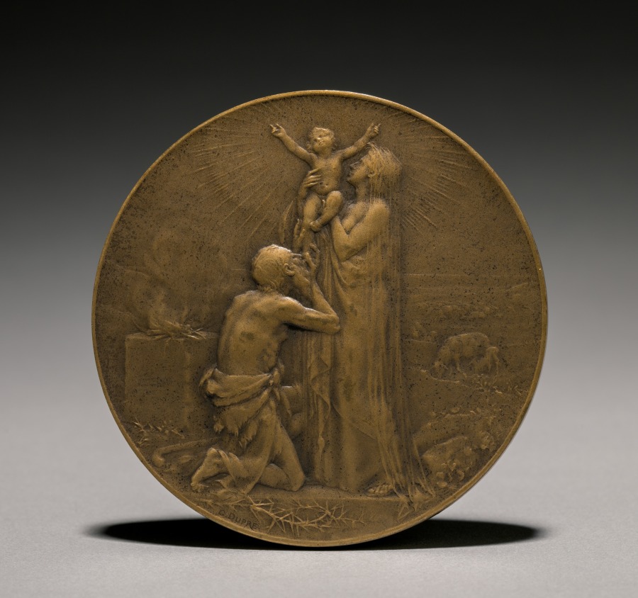 Medal (obverse), 1800s (Cleveland Museum of Art 1923.443.a)