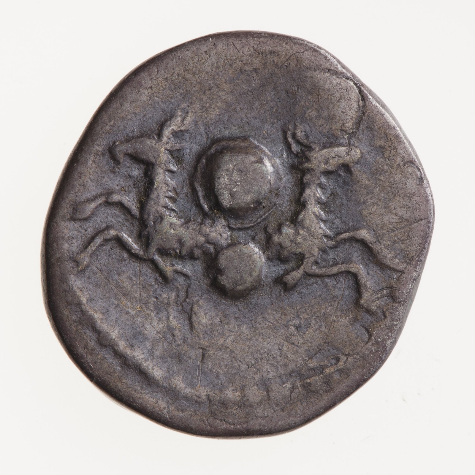 Coin, Denarius, Roman Empire, 79-81 AD — museum object NU 22654