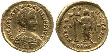RIC X Theodosius II (West) 1808