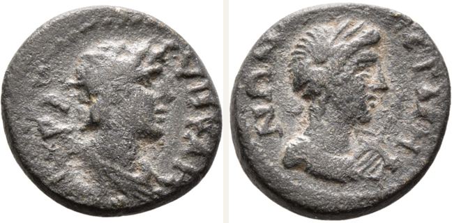 Germe, coin coin — Laureate bust of Apollo (CN type 12669)