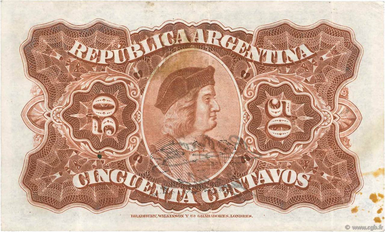 Reverse of 50 Centavos (1895–1897), Pick 230