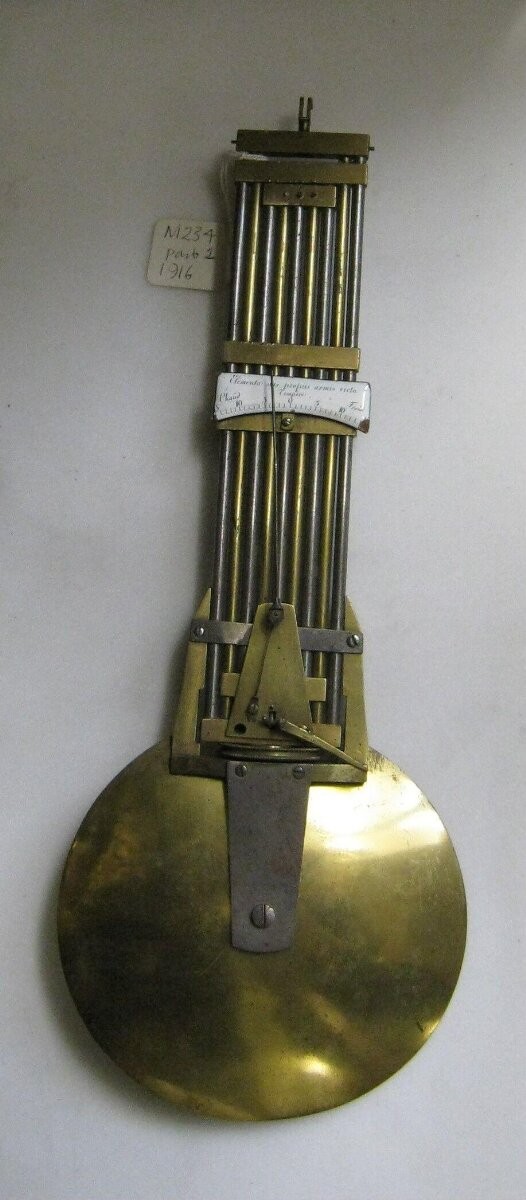 Skeleton clock with case, signed ROBIN A PARIS, early 19th century