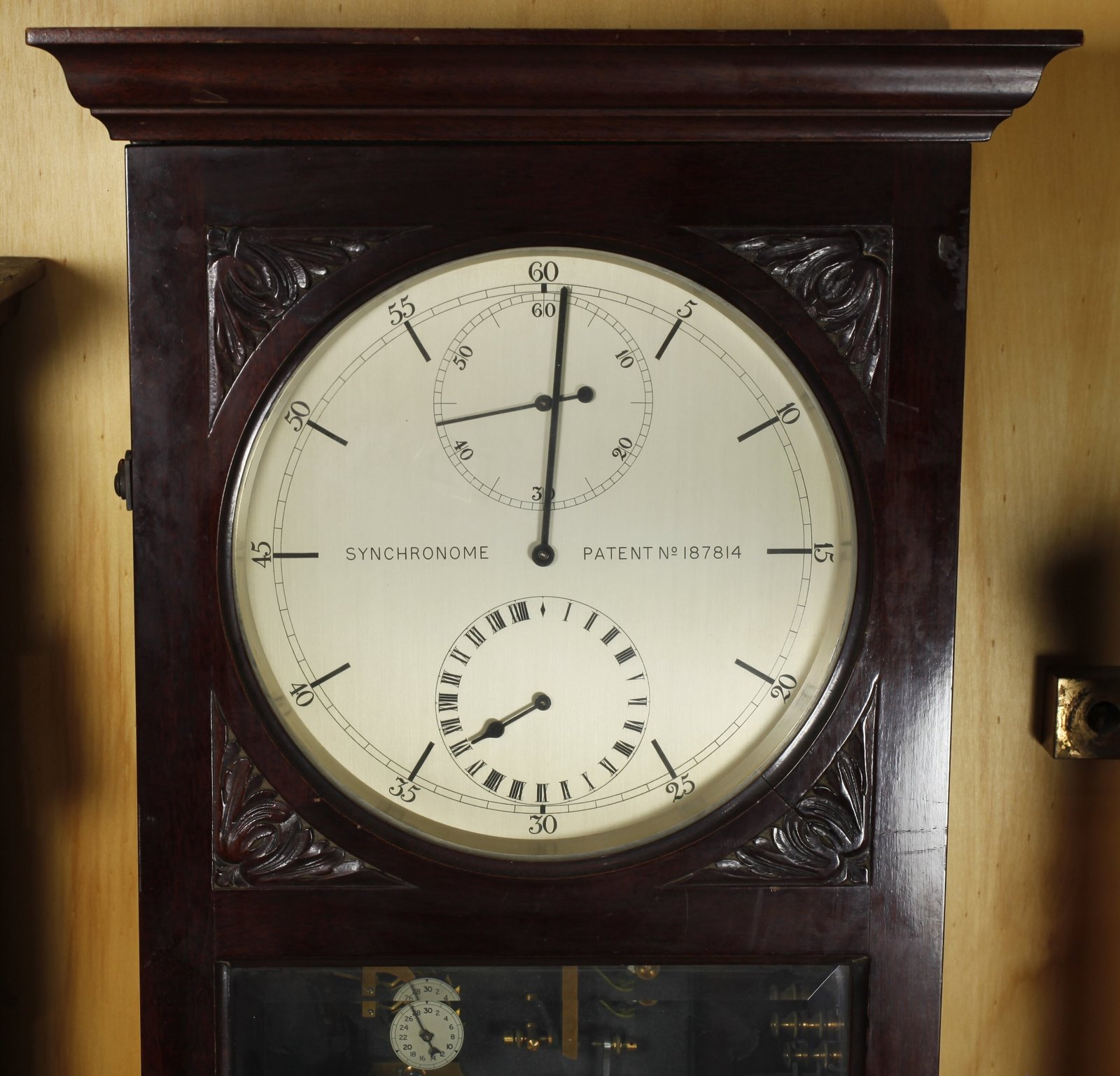 Free Pendulum Clock, William Shortt Synchronome Co, London, 1925 — museum object ST 28899