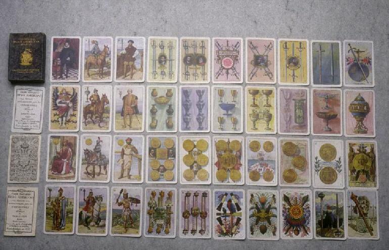 Ibero-American historical playing card - Deck, Fournier, H (Workshop of)