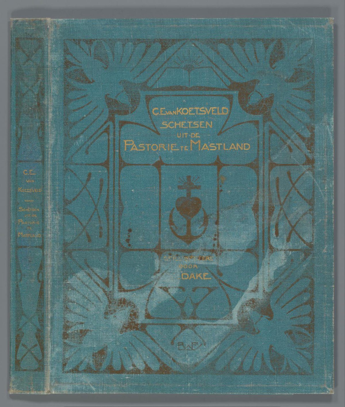 Book binding for: C.E. van Koetsveld, De pastorie te Mastland, 1899