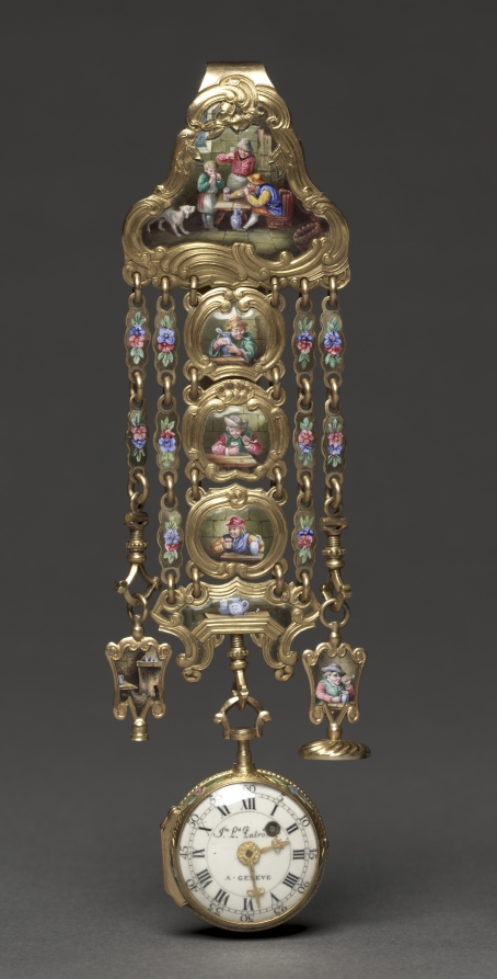 Chatelaine Watch, mid 1800s (Cleveland Museum of Art 1918.826)