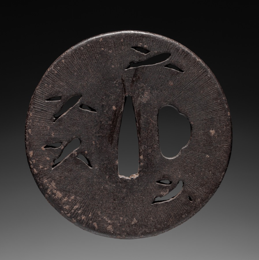 Additional museum view 2 of Sword Guard (accession 1919.323).