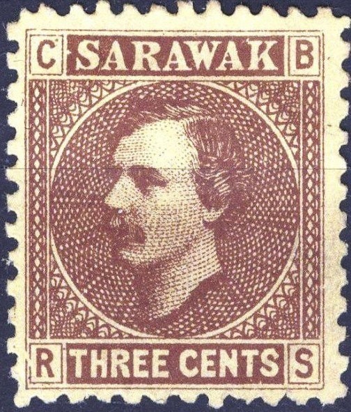 Sir Charles J. Brooke issue, Sarawak, 1871