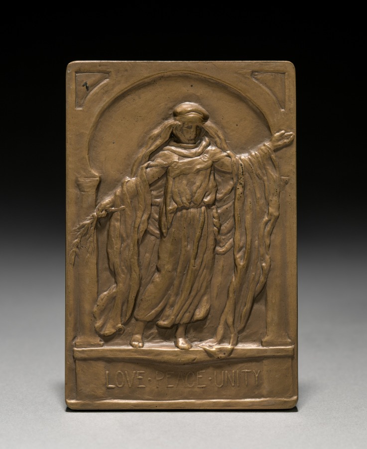 Medal: Abdul Baha (reverse), 1912 (Cleveland Museum of Art 1940.1231.b)