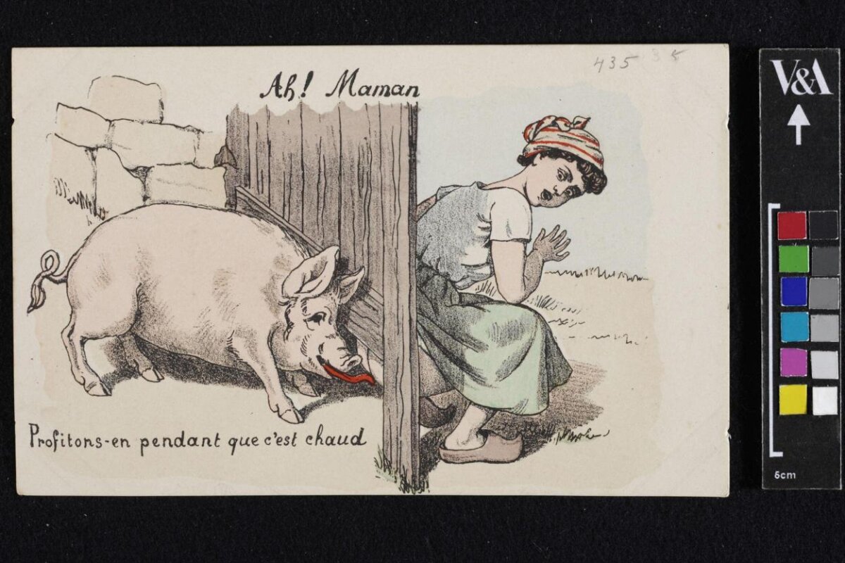 Postcard — Ah! Maman, France, ca. 1903