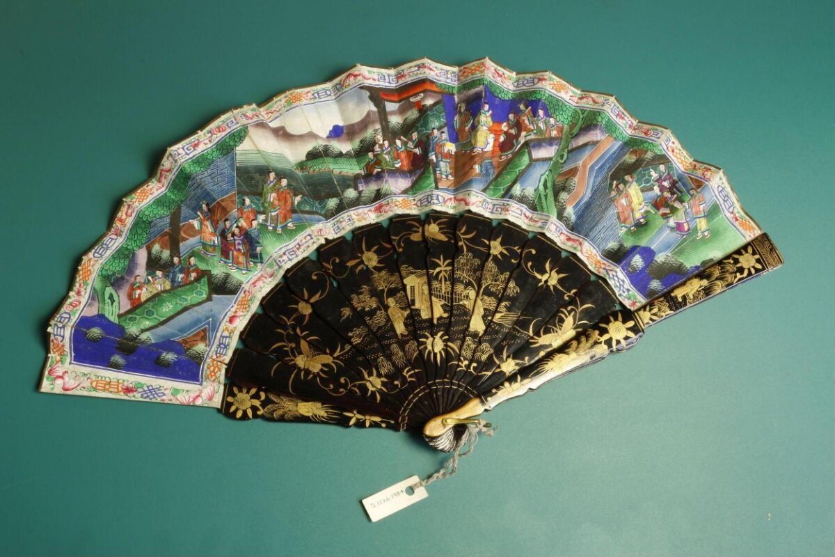 Fan — Fan belonging to Julia Neilson, China, ca.1900