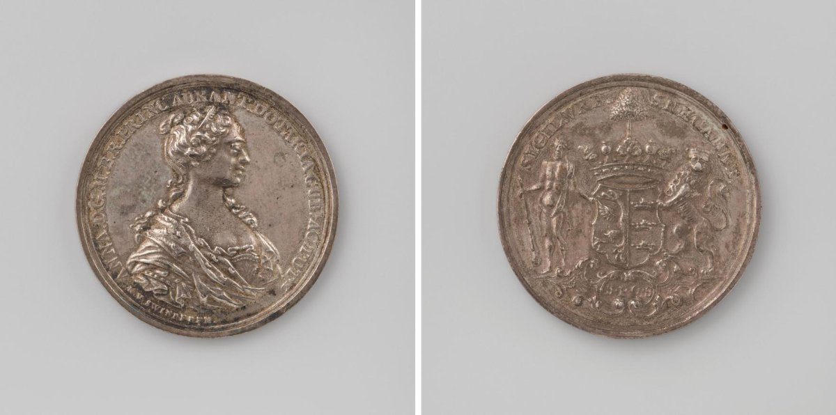 Anne of Hanover, Princess of Orange-Nassau, medal struck by order of the city of Sneek