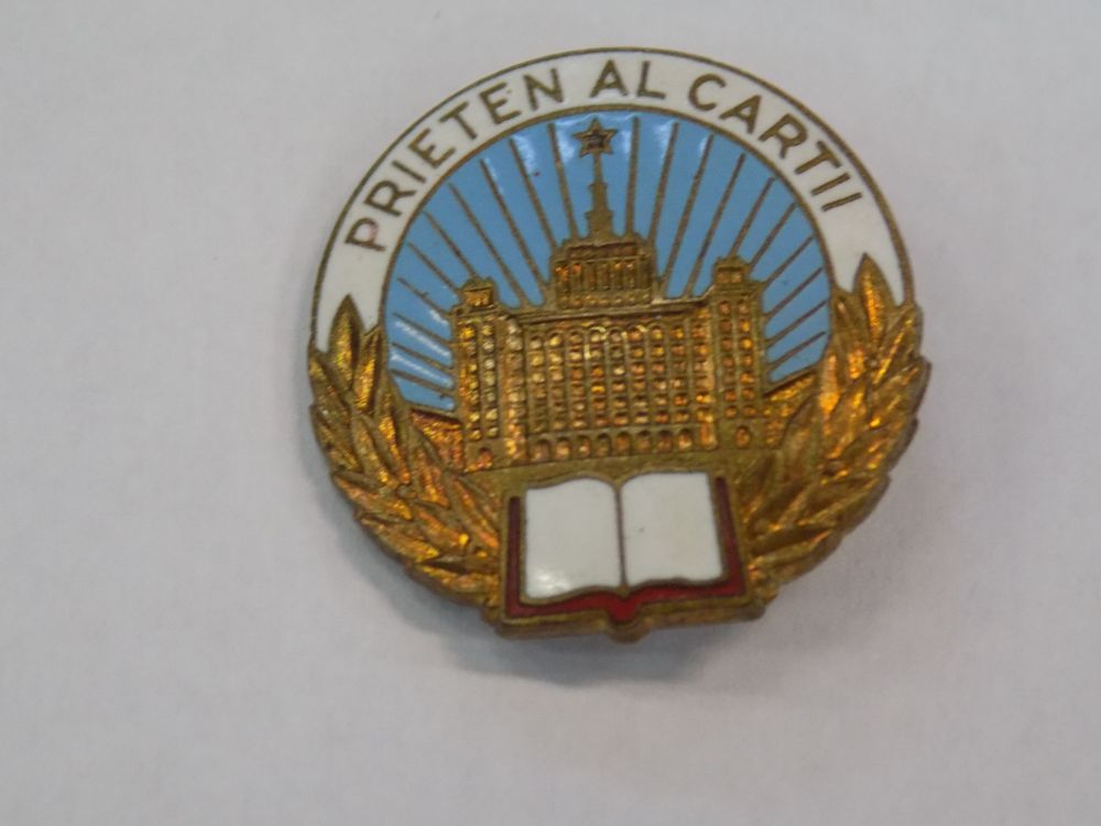 Badge "Friend of the Book", 1980