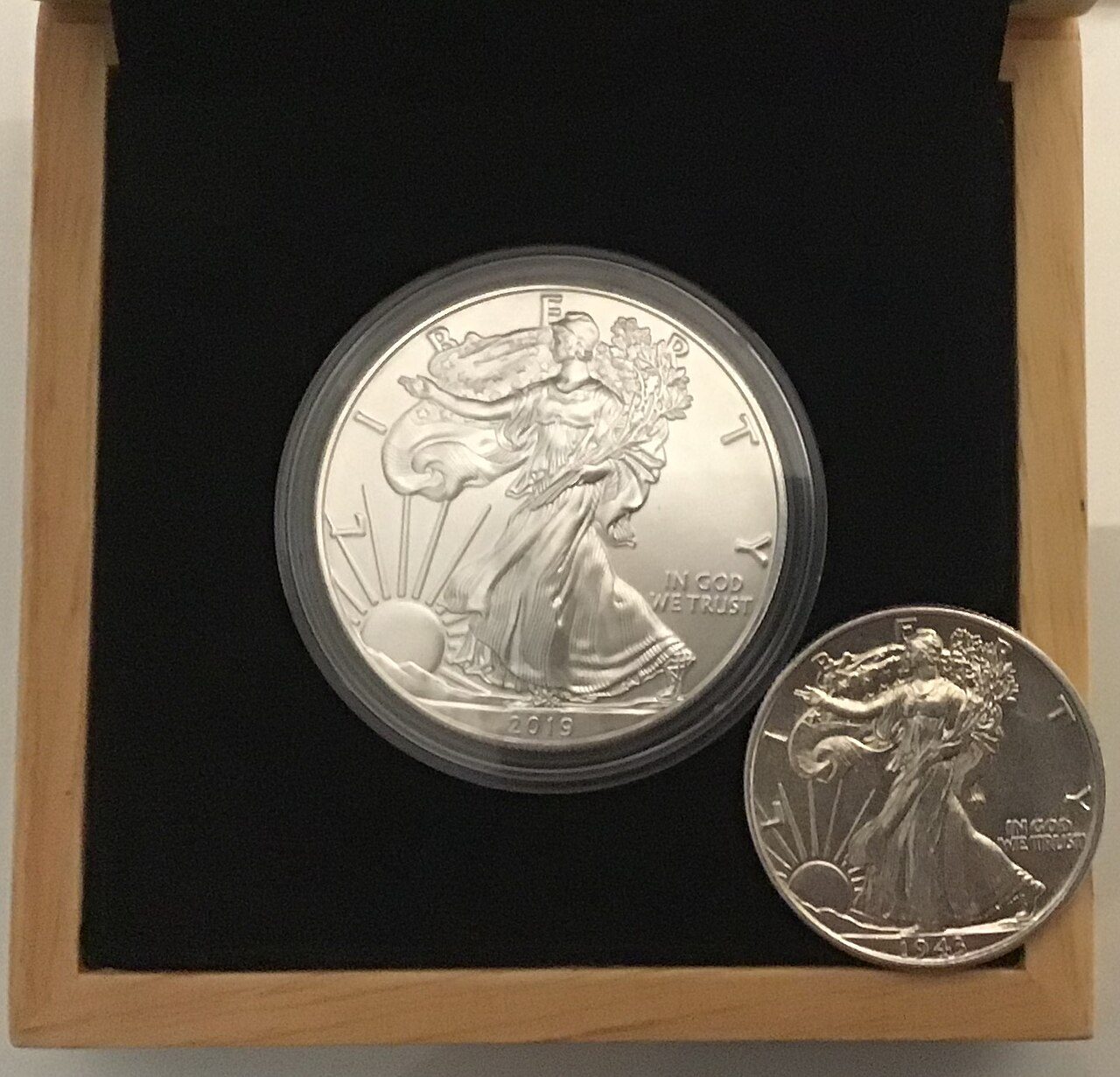 United States Walking Liberty half dollar