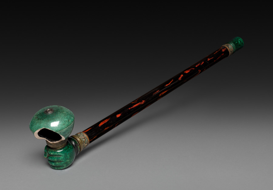 Opium Pipe, China, Qing dynasty (1644-1911), 1800s