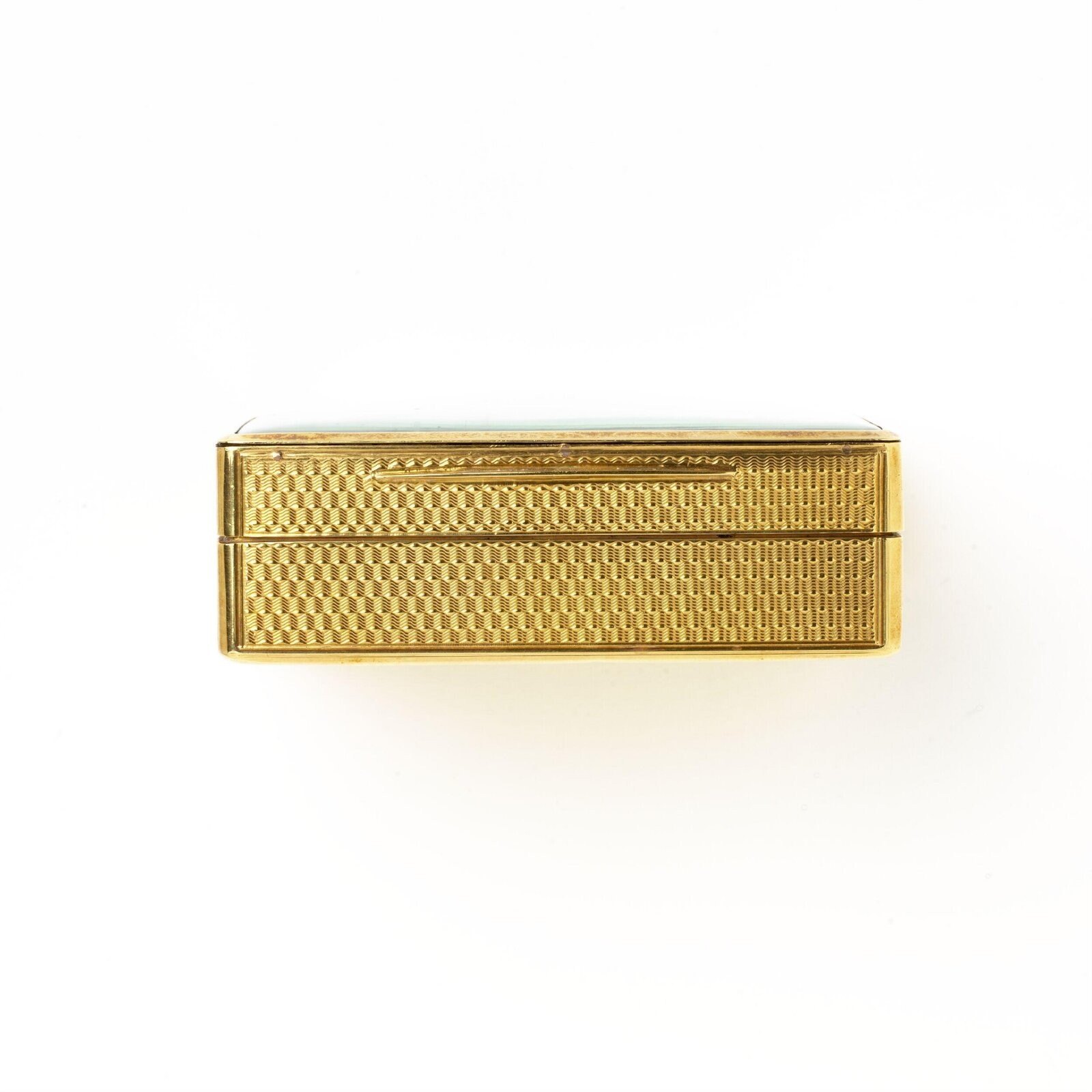 Snuff box, micromosaic, gold, London, 1828-1829 — museum object LOAN:GILBERT.479-2008
