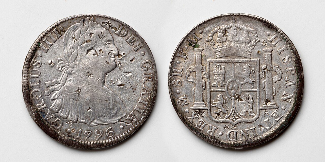 Spanish Colonial Eight Reales