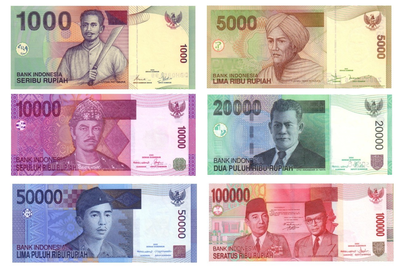 Indonesian rupiah banknotes