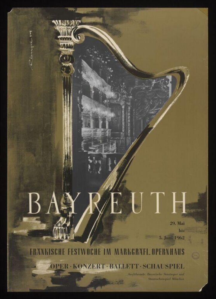 Poster — Beyreuth, Germany, 1962