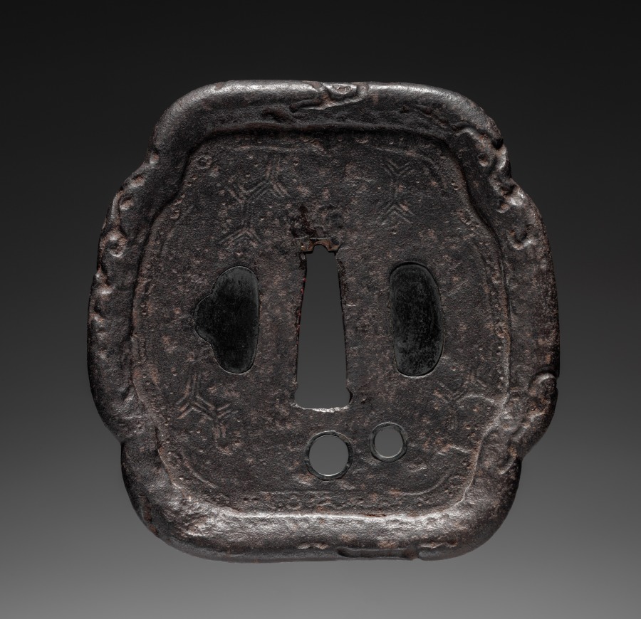Additional museum view 2 of Sword Guard (accession 1919.457).