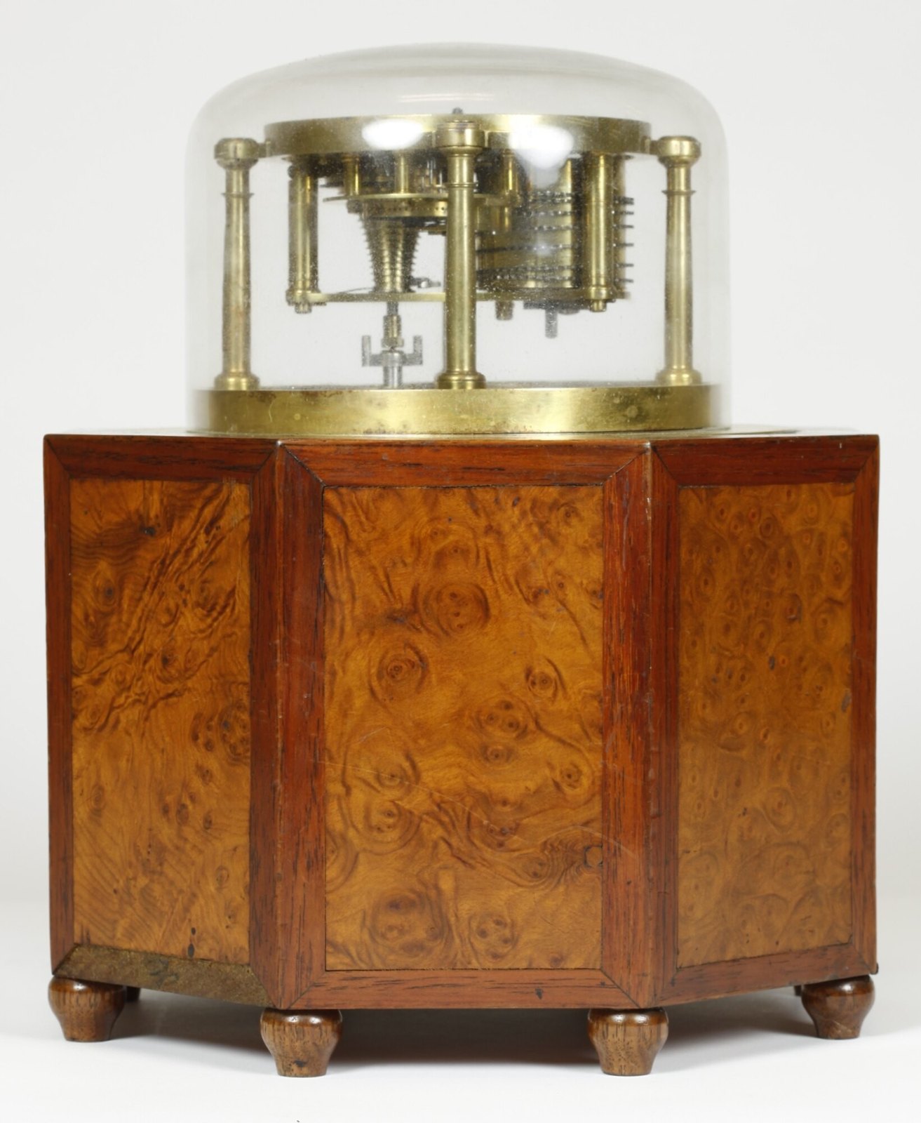 Clock, vacuum, Joseph Manton, London, circa 1810 — museum object ST 19435