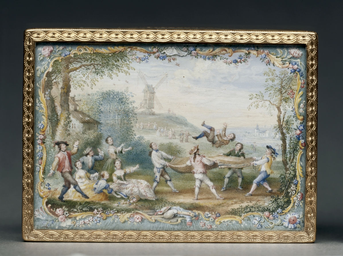 Additional museum view 4 of Snuff Box (Tabatière) (accession 1957.412).