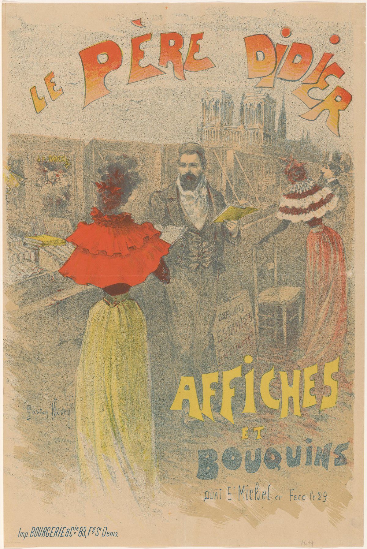 Le Père Didier affiches et bouquins
