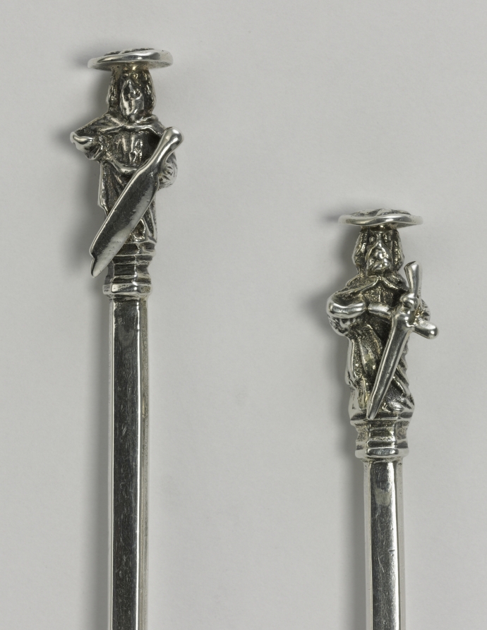 Additional museum view 4 of Saint Bartholomew Spoon (accession 1942.804).