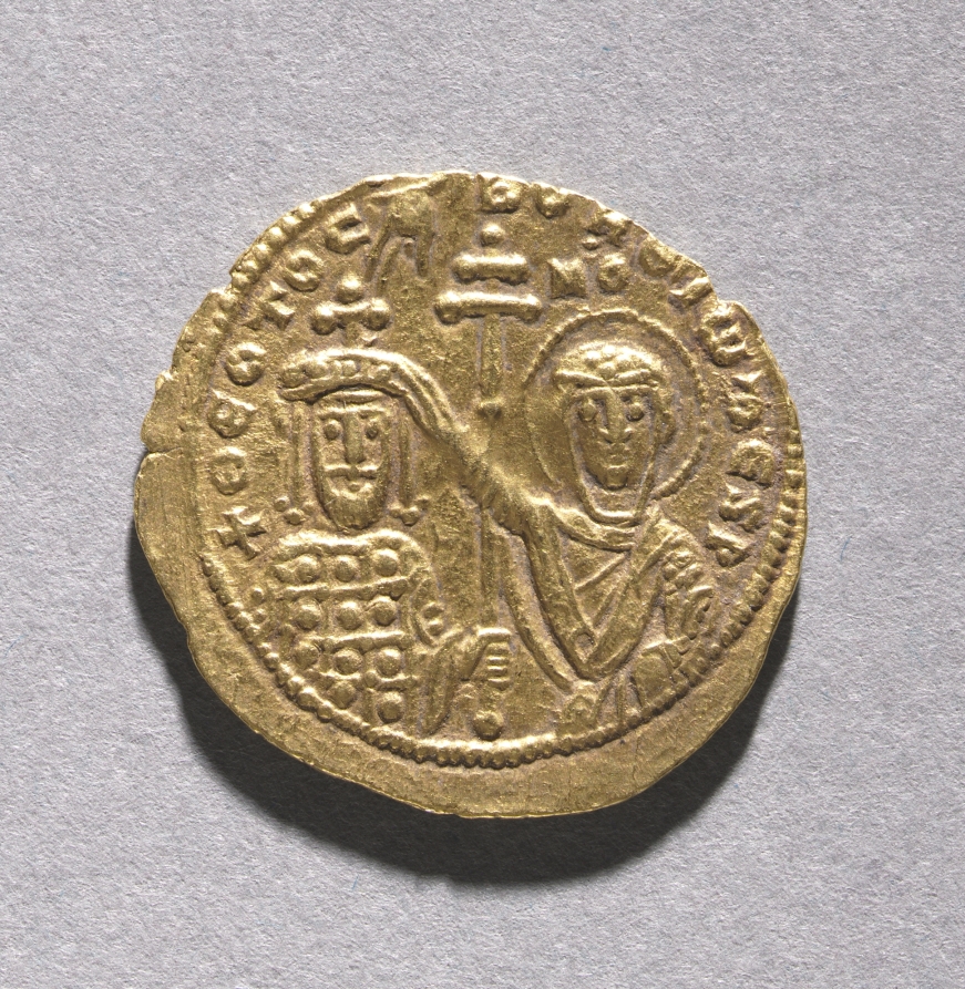 Nomisma with John I Zimisces (reverse), 969–976 (Cleveland Museum of Art 1968.61.b)