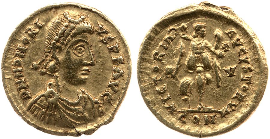 RIC X Honorius 1289