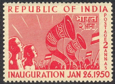 India republican postage stamps