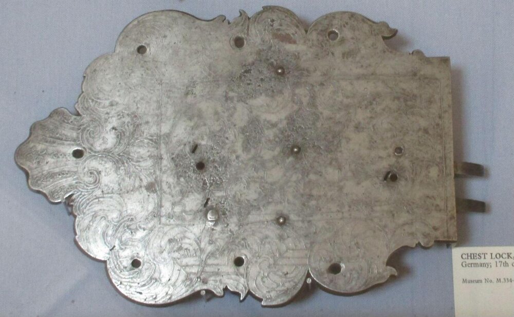 Chest lock, 17th century