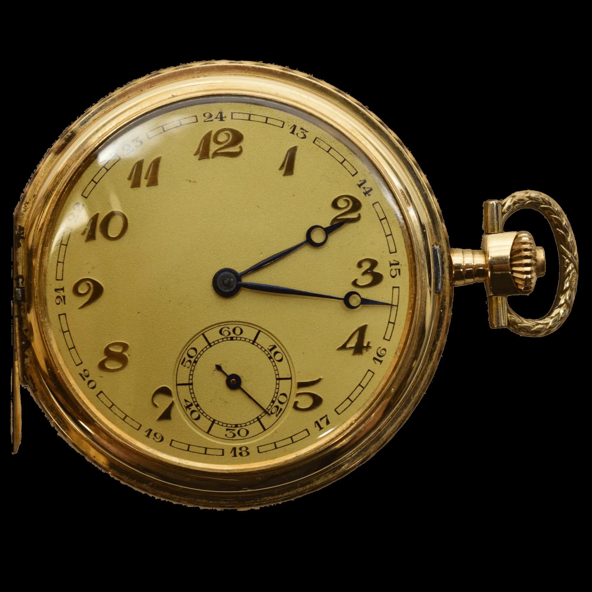 14K Yellow Gold Vogt Pocket Watch - early 20th Century