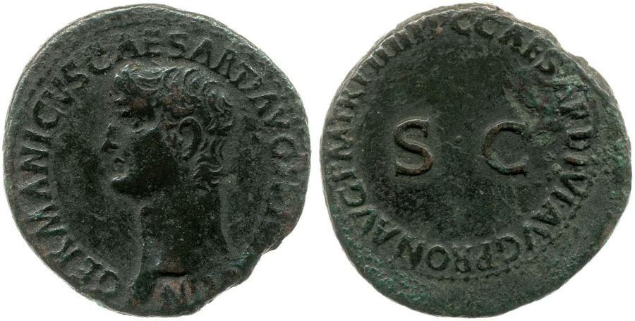 RIC I (second edition) Gaius/Caligula 50