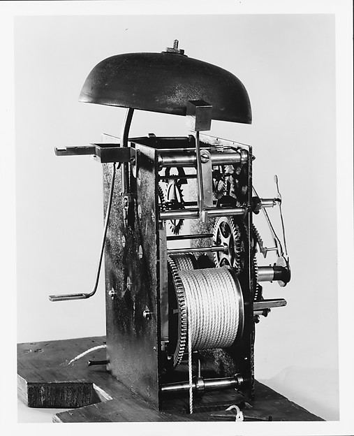 Additional museum view 2 of Tall clock (accession 43.88).