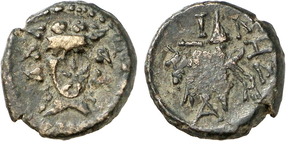 Sestos, middle denomination (Bronze) — Thyrsos (CN type 11946)