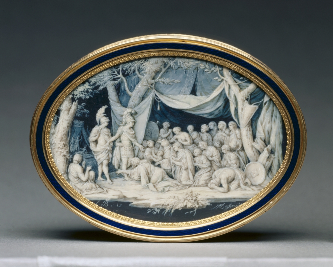 Additional museum view 3 of Snuff Box (Tabatière) (accession 1957.409).