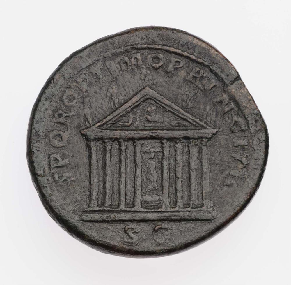 RIC II Trajan 575 (sestertius)