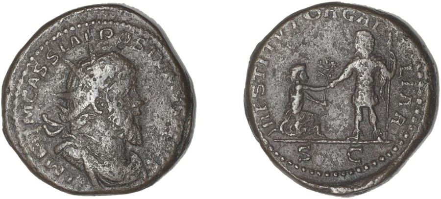 RIC V Postumus 157
