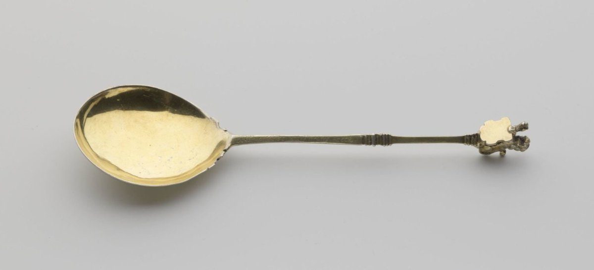 Gilt-silver spoon
