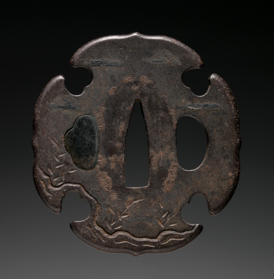 Additional museum view 2 of Sword Guard (accession 1919.249).
