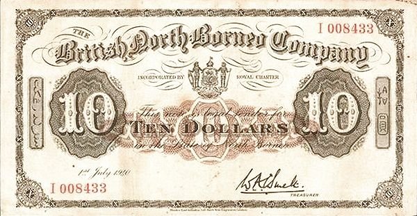 Obverse of 10 Dollars (1940), Pick 31
