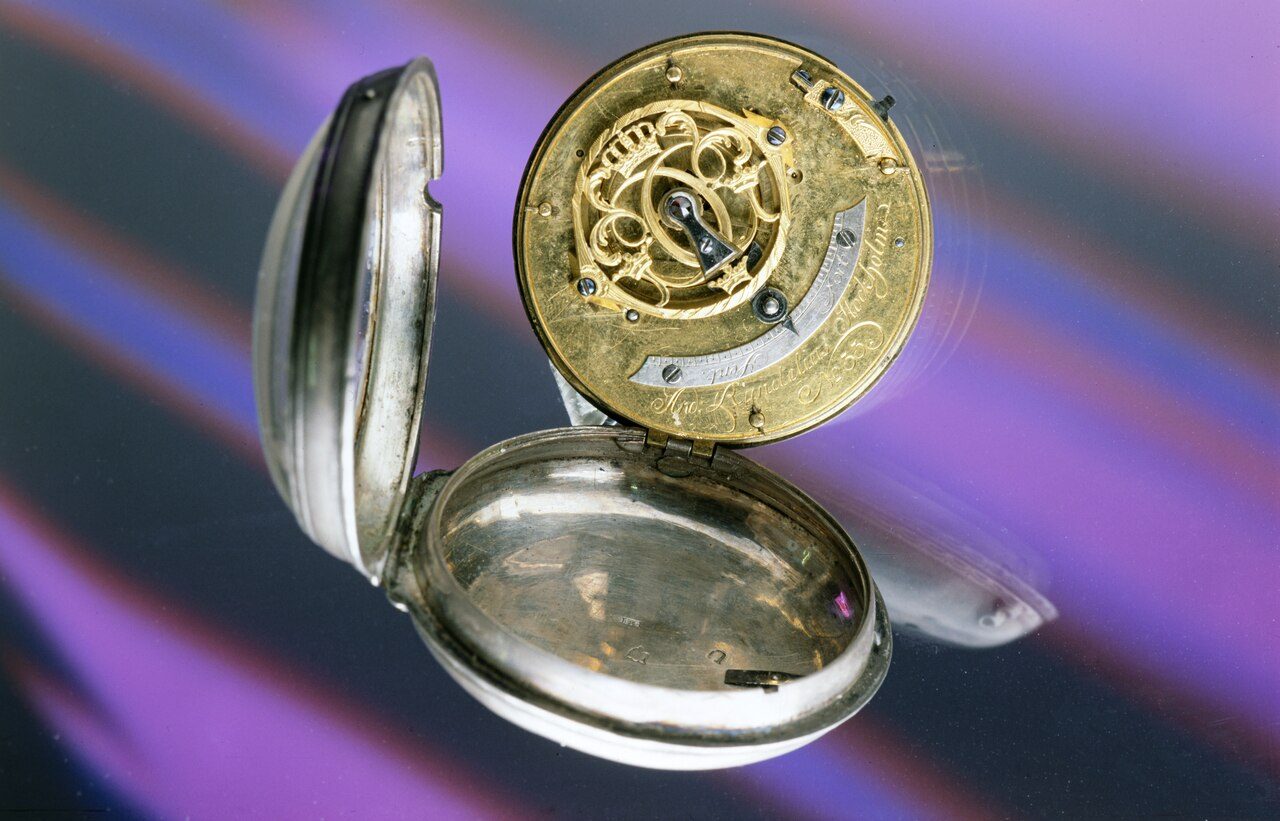 And. Runedelius pocket watch with Gustaf III monogram