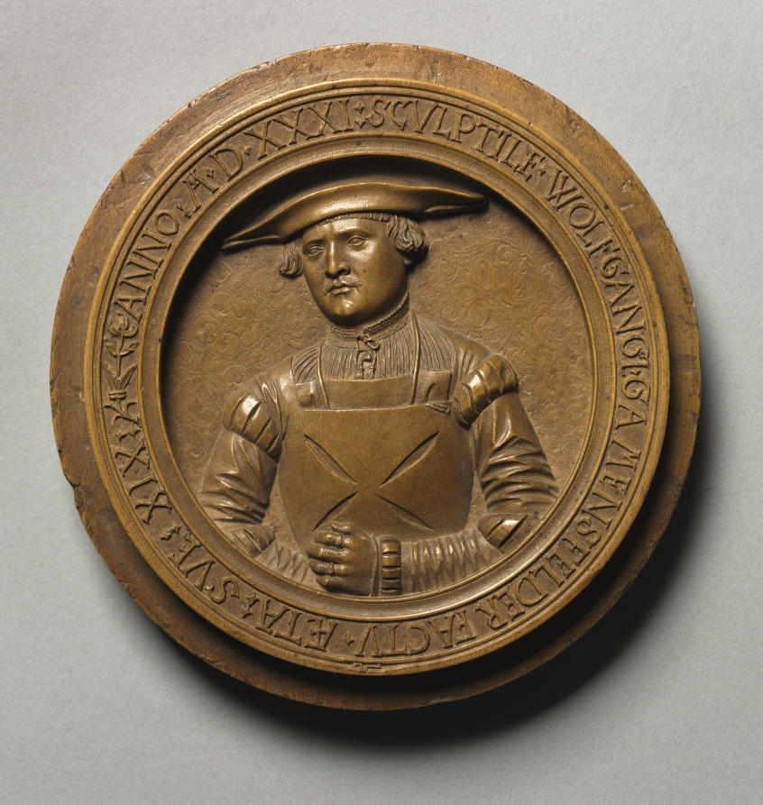 Model for a Portrait Medal of Wolfgang Gamensfelder at Age 19, 1531 (Cleveland Museum of Art 1976.16)